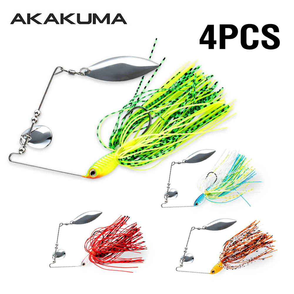 Fishing Lure Blade Bait - 4 adet 18g Spinnerbait Balıkçılık Yemi
