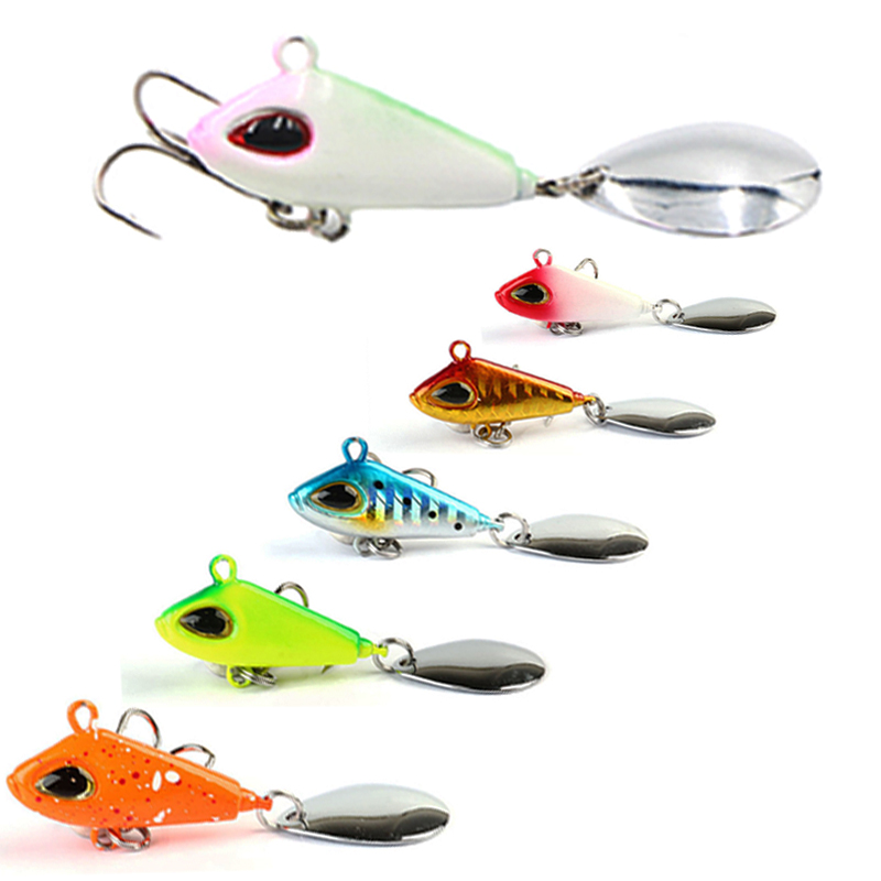 Fishing Lure Spinner - 1 adet 6/11/18/22g VIB Crankbaits Balıkçılık