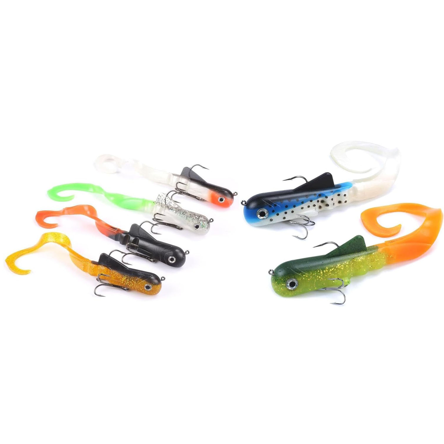 Fishing Lure Making Kit - 6 adet/grup Pike Musky Dawg balıkçılık
