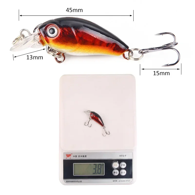 4.5 cm 4g 1 adet Mini Minnow B - Fishing Lure Topwater incelemesi ve fiyatı