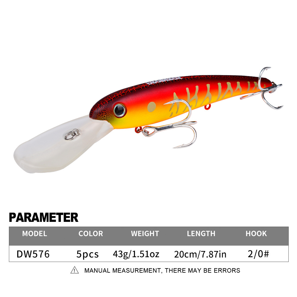 1 Adet 43G 20 CM Kancalı Yüzen - Fishing Lure Topwater incelemesi ve fiyatı