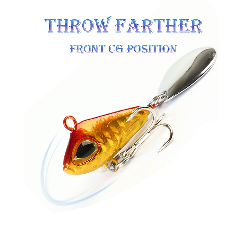 1 adet 6/11/18/22g VIB Crankba - Fishing Lure Spinner incelemesi ve fiyatı