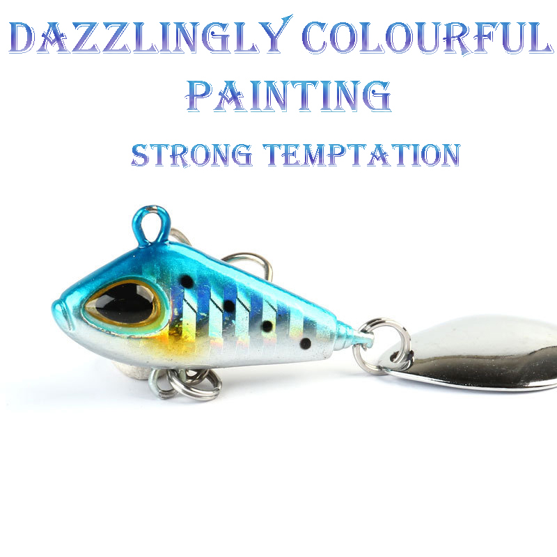 1 adet 6/11/18/22g VIB Crankba - Fishing Lure Spinner incelemesi ve fiyatı