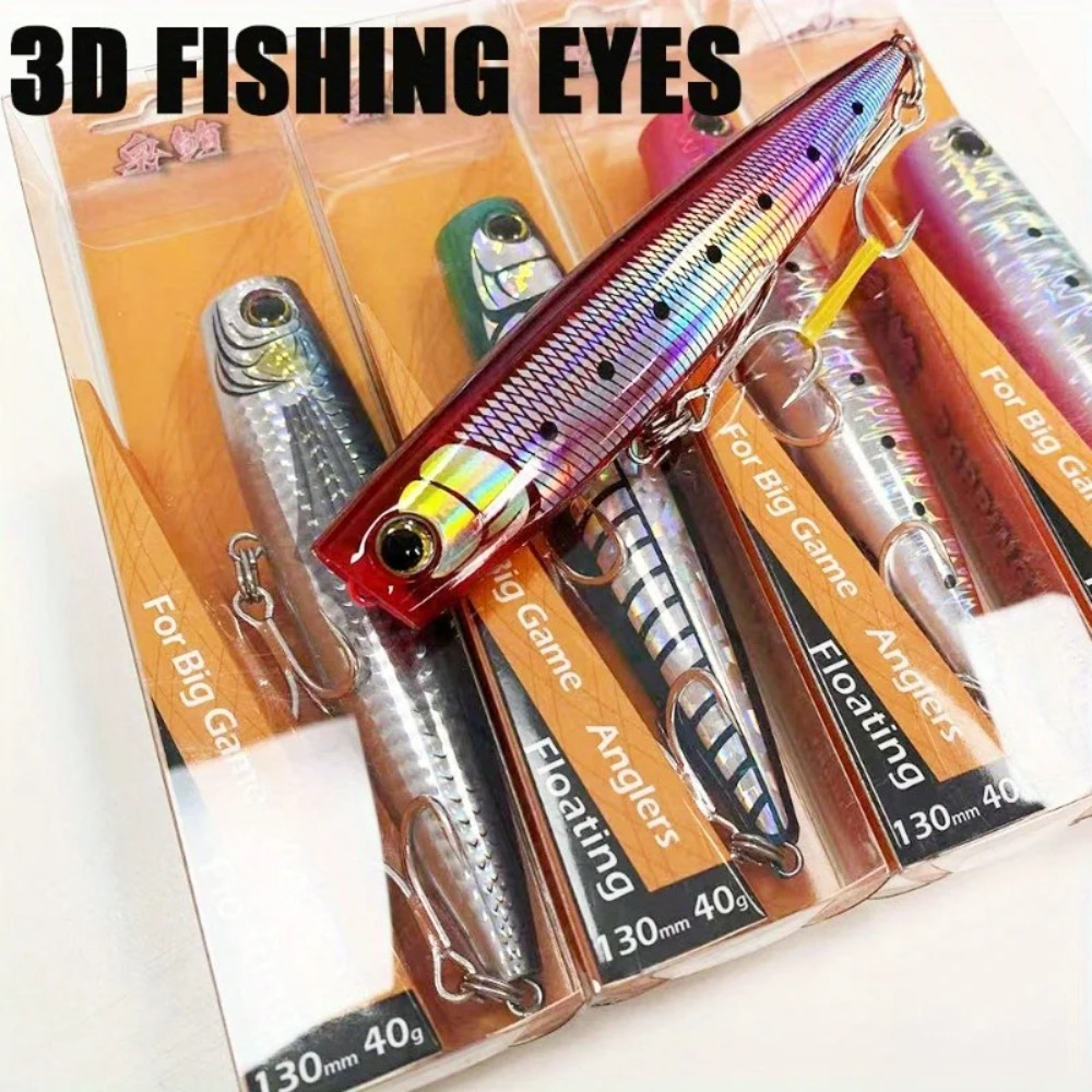 1PC Büyük Boy ABS Popper Yemi  - Fishing Lure Topwater incelemesi ve fiyatı